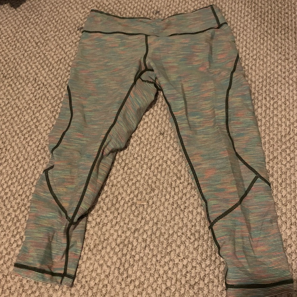 Zella Cropped Multicolor Leggings